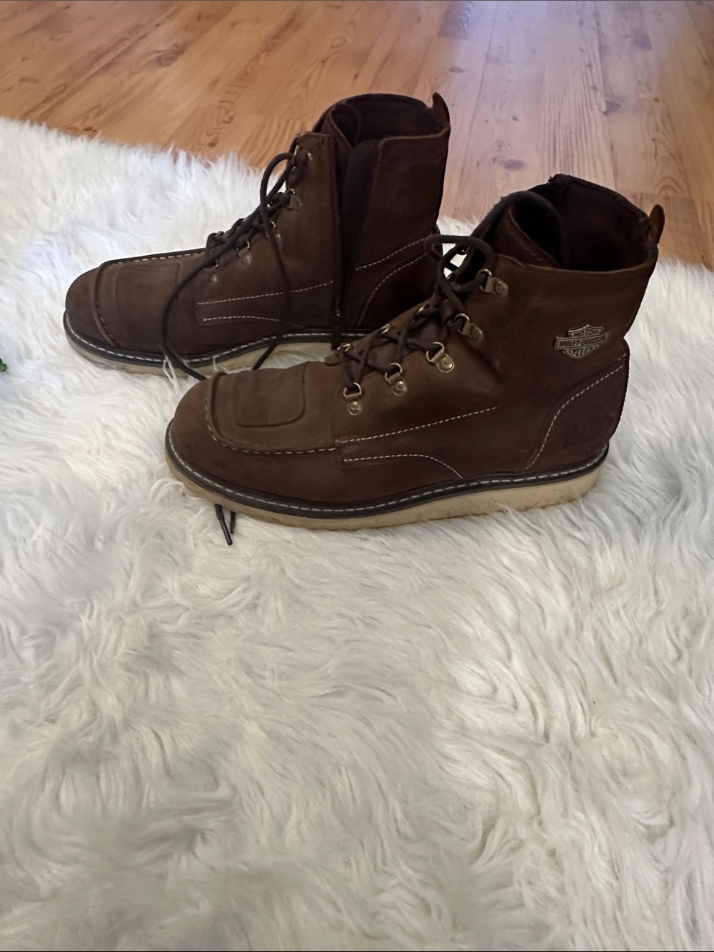 Men’s Harley Davidson riding boots size 11 - Picture 7 of 7